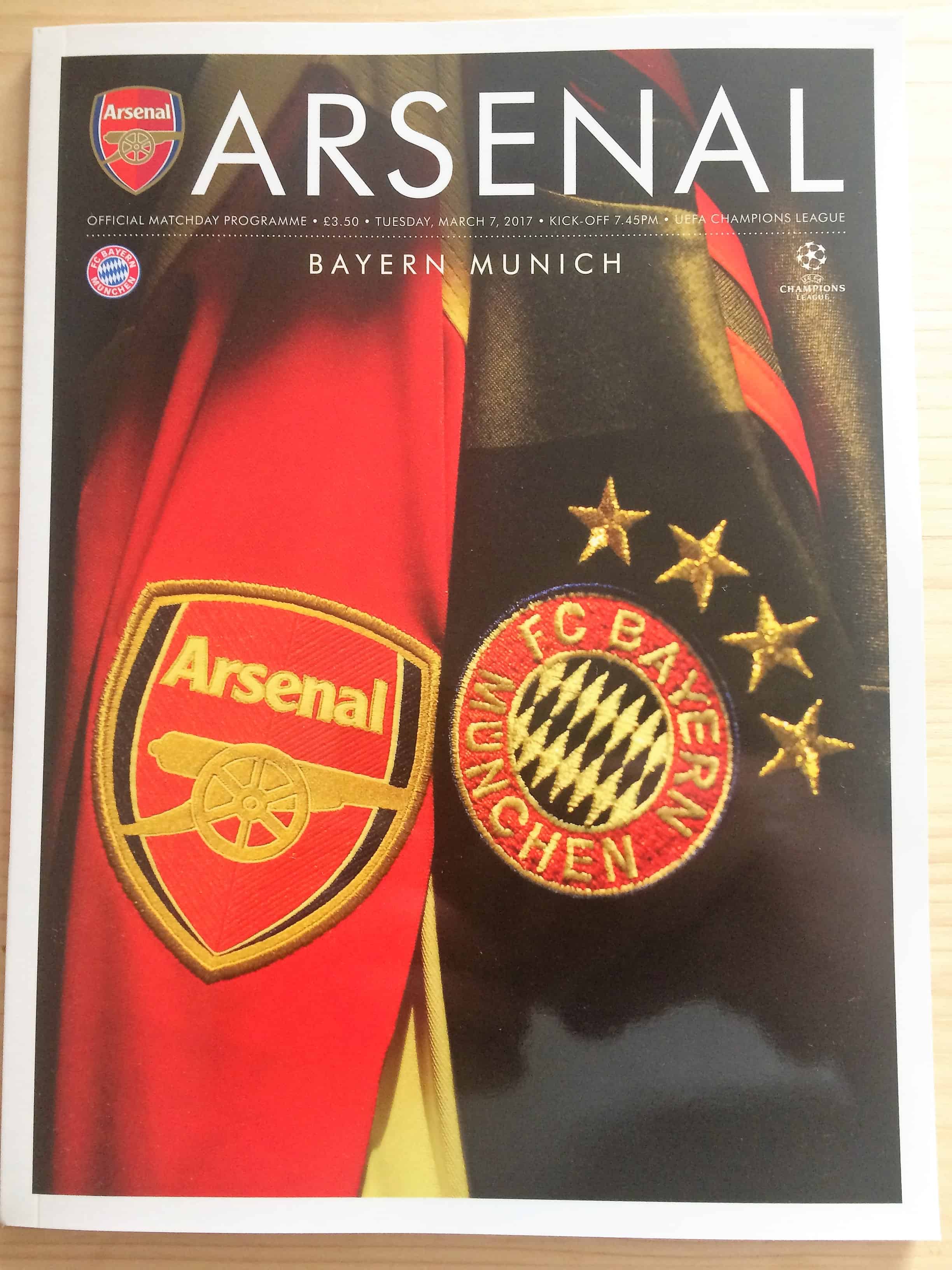 Arsenal FC v Bayern Munich/Munchen